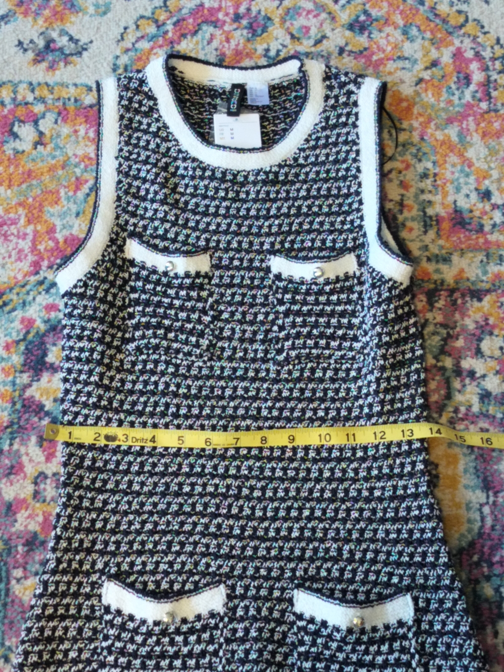 H&M Knit tweed Dress NWT - Picture 4 of 11
